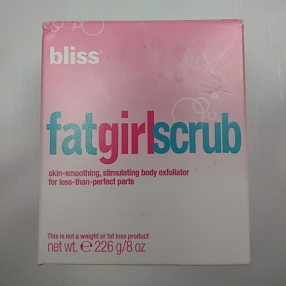 Bliss Other - SOLD! Bliss fat girl scrub body exfoliator